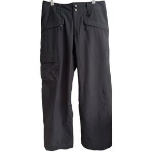 Patagonia H2NO Mens Medium Snow Pants Lightweight Shell Black Waterproof